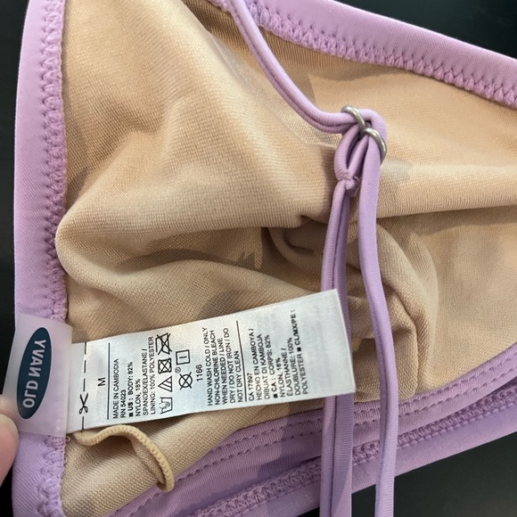 Light purple bikini top from Old Navy - Picture 2 of 3